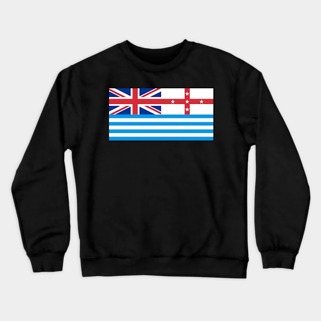 Lower Murray River Flag Crewneck Sweatshirt by Wickedcartoons